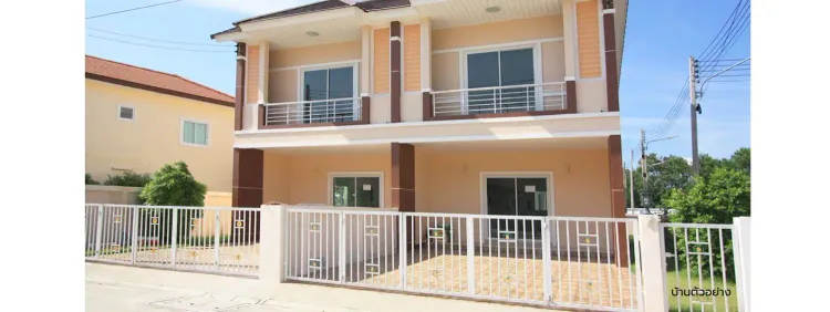 ภาพแบบบ้าน-บ้านแฝดสองชั้น