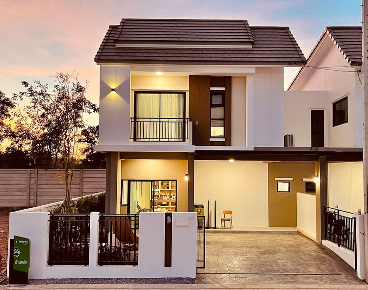 ภาพแบบบ้าน-บ้านแฝด