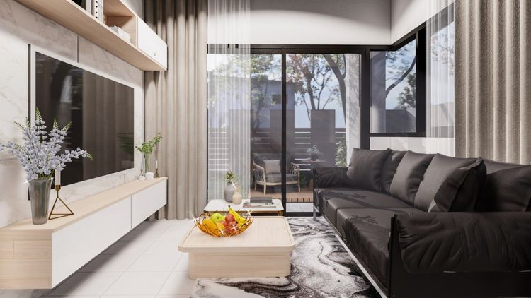 ภาพแบบบ้าน-ทาวน์โฮม