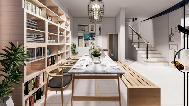 ภาพแบบบ้าน-ทาวน์โฮม