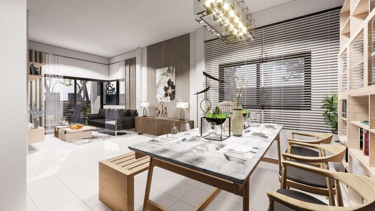 ภาพแบบบ้าน-ทาวน์โฮม