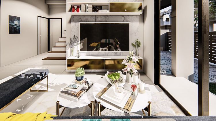 ภาพแบบบ้าน-บ้านแฝด