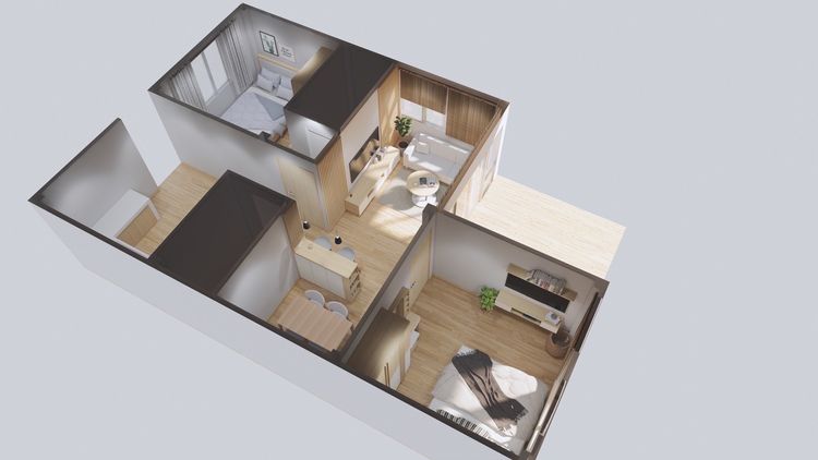 ภาพแบบบ้าน-THE WIN TREMINAL Type A