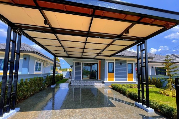 ภาพแบบบ้าน-บ้านเดี่ยว ชั้นเดียว