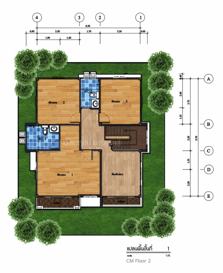 ภาพแบบบ้าน-ชลฤดี (CM)
