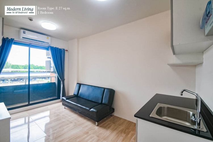 ภาพแบบบ้าน-1 Bedroom - 27 sqm.