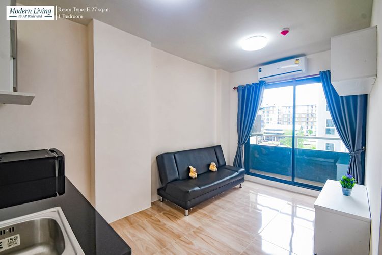 ภาพแบบบ้าน-1 Bedroom - 27 sqm.