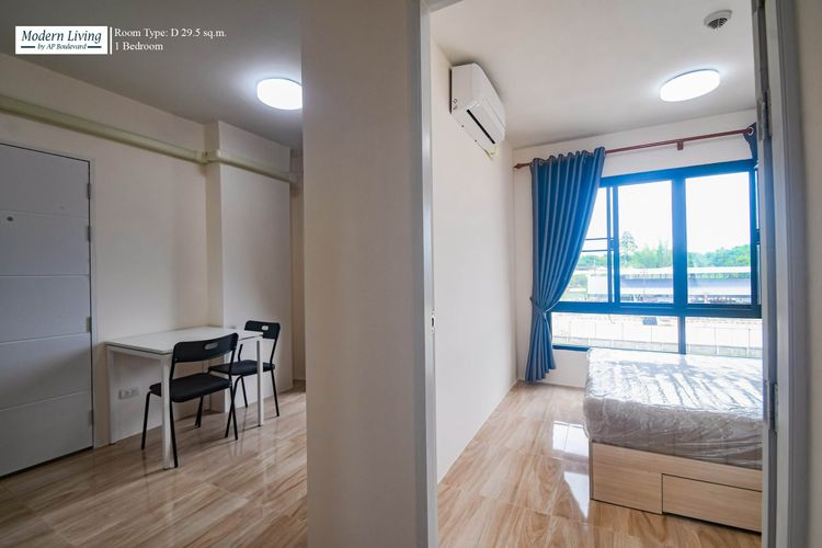 ภาพแบบบ้าน-1 Bedroom - 29 sqm.