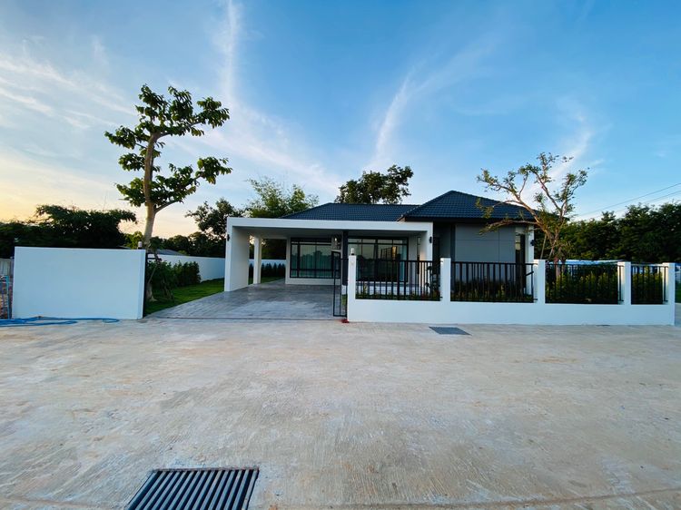 ภาพแบบบ้าน-บ้านเดี่ยวชั้นเดียว