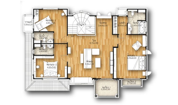 ภาพแบบบ้าน-ศุภราช