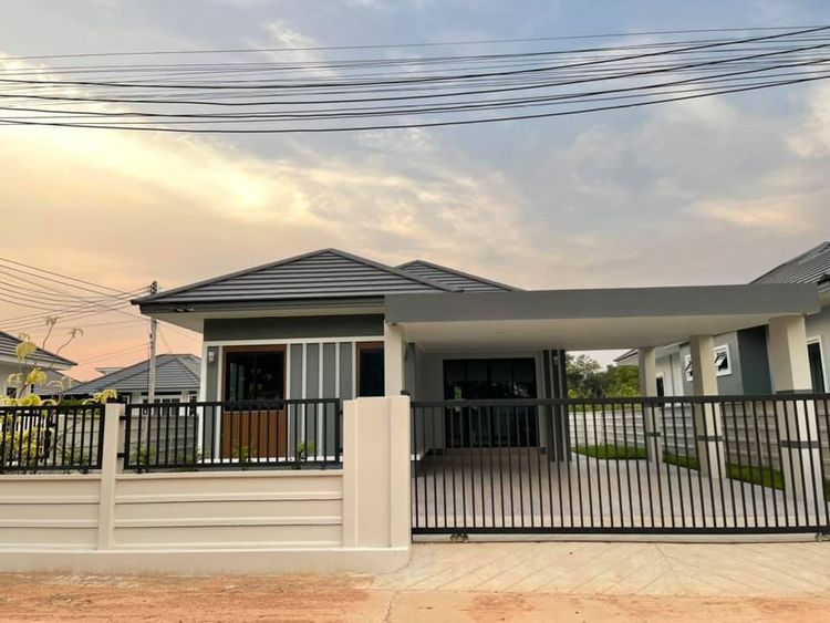 ภาพแบบบ้าน-บ้านเดี่ยวชั้นเดียว