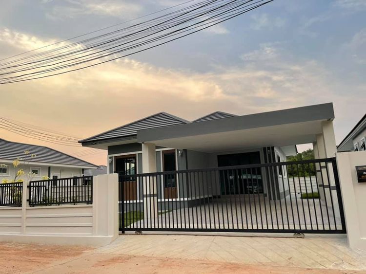ภาพแบบบ้าน-บ้านเดี่ยวชั้นเดียว