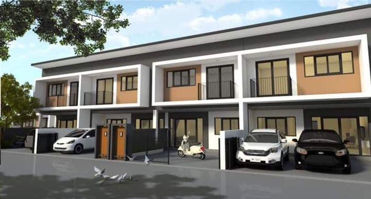 ภาพแบบบ้าน-ทาวน์โฮม 2 ชั้น