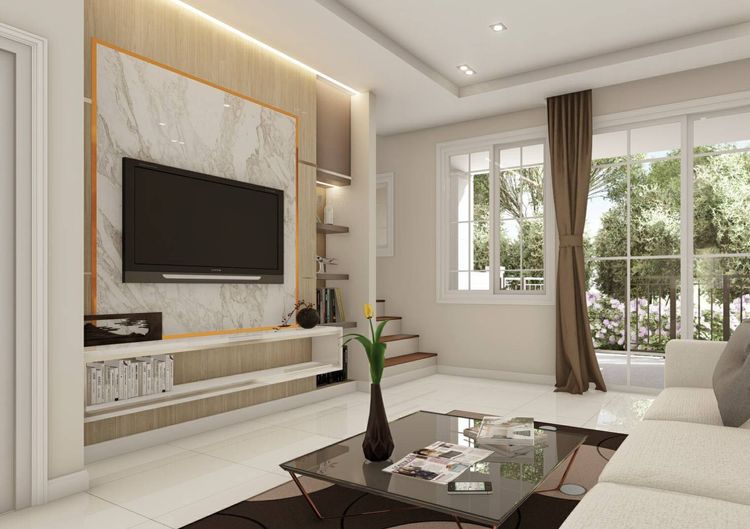 ภาพแบบบ้าน-ทาวน์โฮมสองชั้น TYPE A