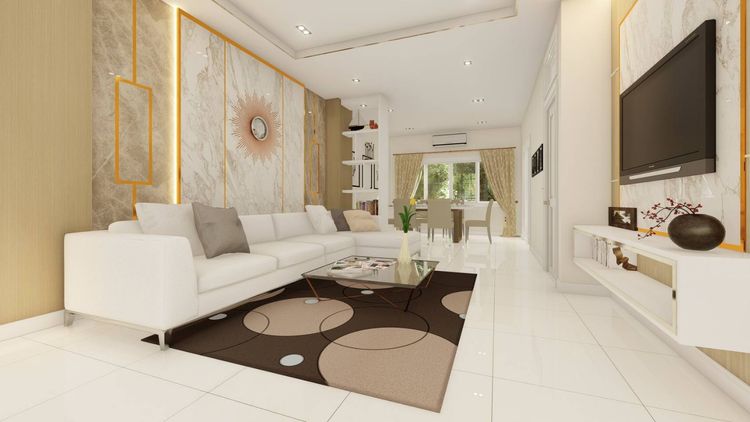 ภาพแบบบ้าน-ทาวน์โฮมสองชั้น TYPE B