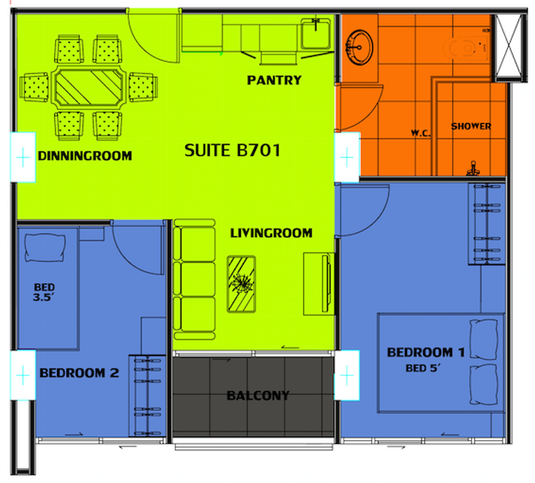ภาพแบบบ้าน-SUITE B