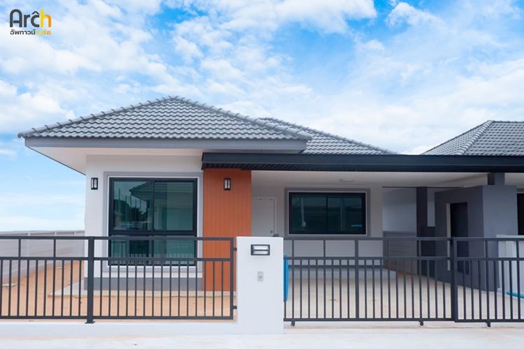 ภาพแบบบ้าน-บ้านแฝดชั้นเดียวแบบ B