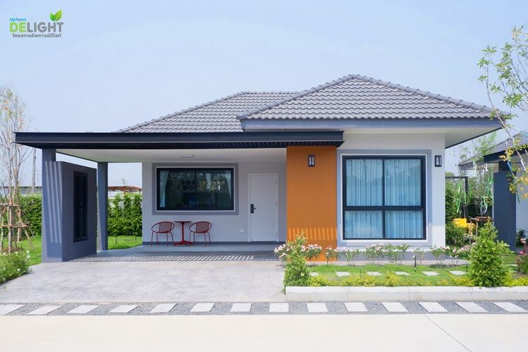 ภาพแบบบ้าน-บ้านแฝดชั้นเดียวแบบ B