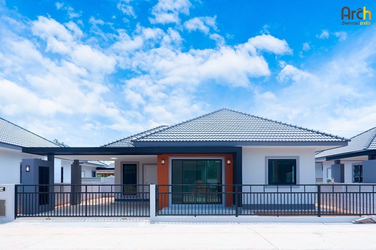ภาพแบบบ้าน-บ้านเดี่ยวชั้นเดียวแบบ A