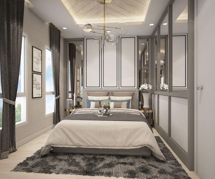 ภาพแบบบ้าน-บ้านแฝด