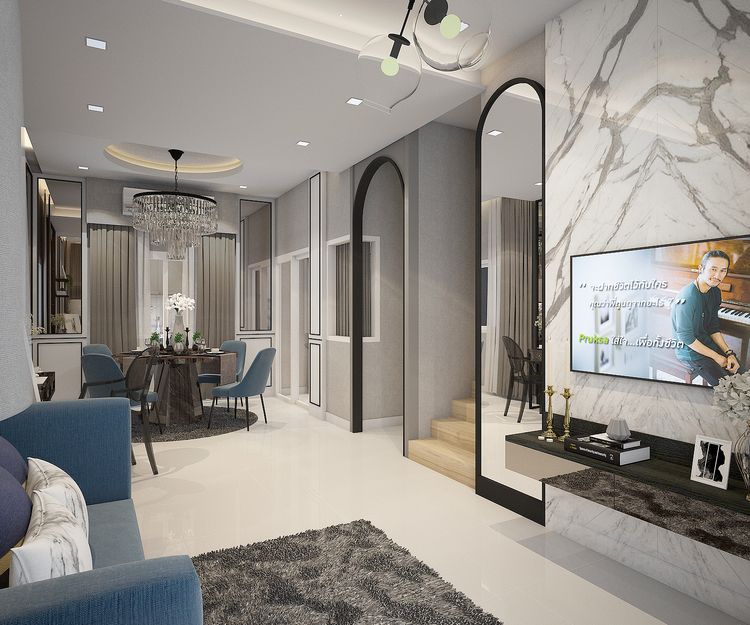 ภาพแบบบ้าน-บ้านแฝด