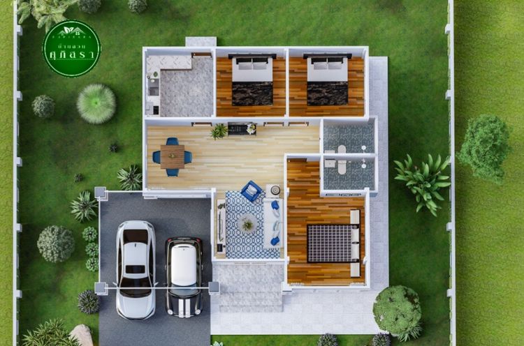 ภาพแบบบ้าน-แบบบ้านB