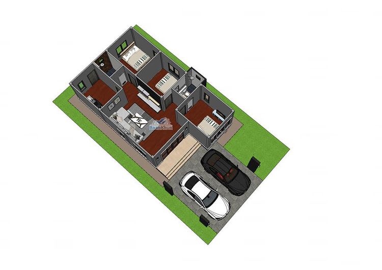 ภาพแบบบ้าน-โมเดิร์น