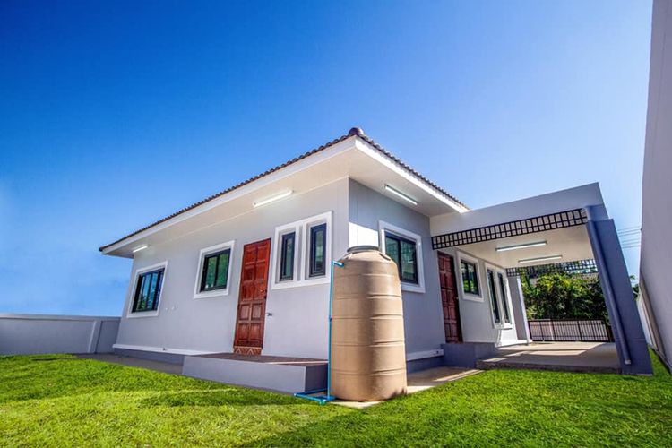 ภาพแบบบ้าน-บ้านเดี่ยวชั้นเดี่ยว