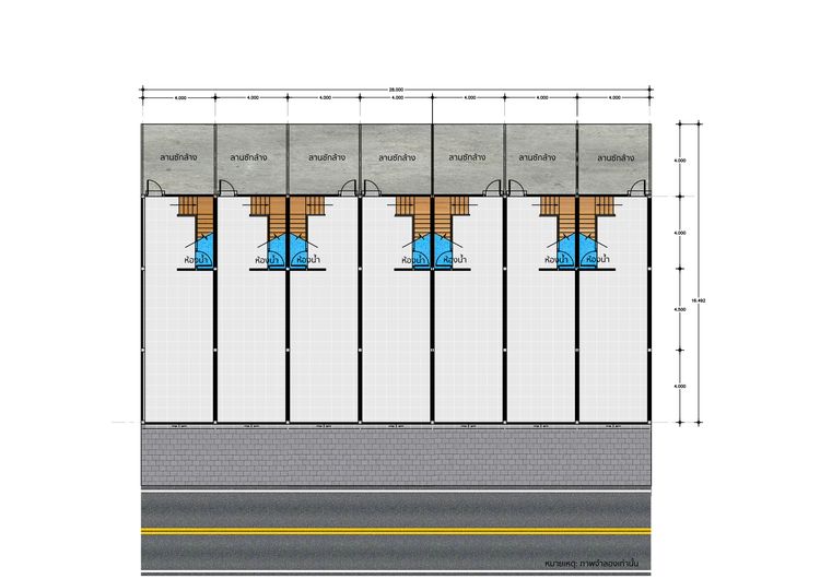 ภาพแบบบ้าน-อาคารพาณิชย์2ชั้น