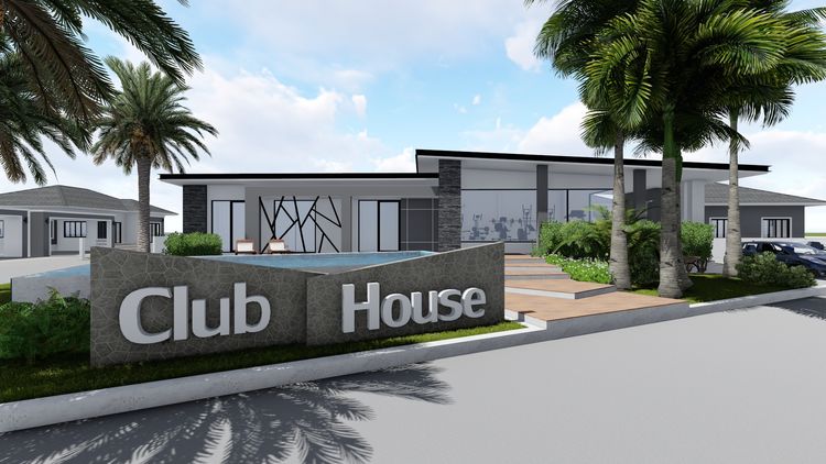 ภาพแบบบ้าน-บ้านเดี่ยวชั้นเดียว