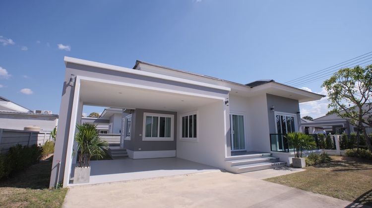 ภาพแบบบ้าน-บ้านเดี่ยวชั้นเดียว