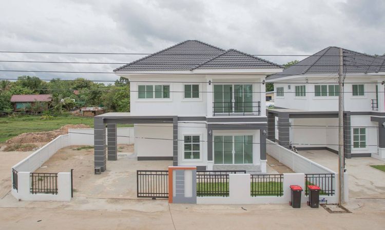 ภาพแบบบ้าน-บ้านเดี่ยวสองชั้น