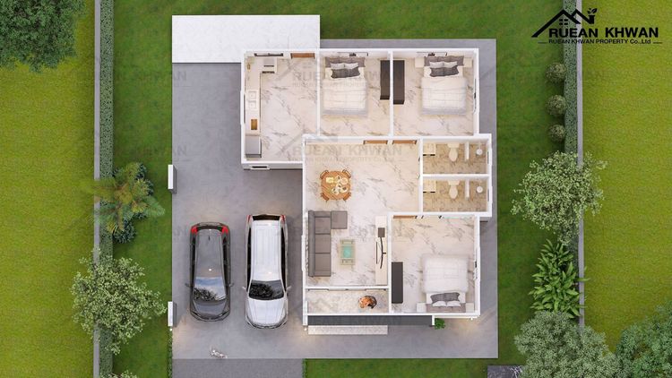 ภาพแบบบ้าน-3ห้องนอน