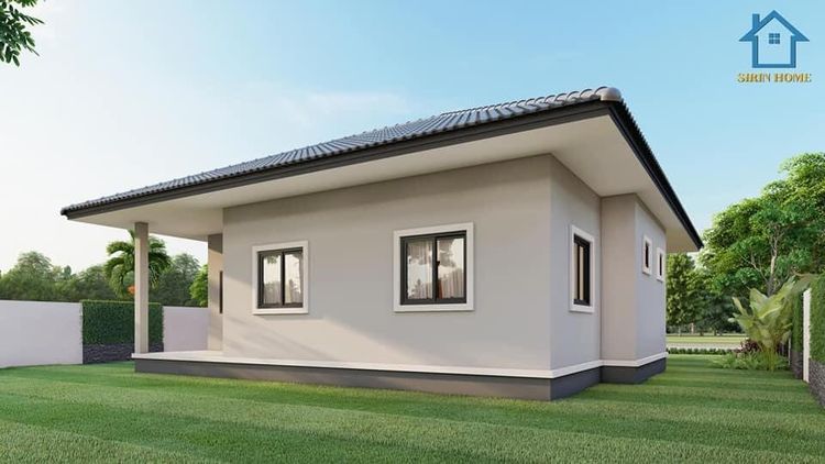 ภาพแบบบ้าน-บ้านเดี่ยวชั้นเดียว