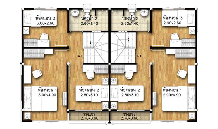 ภาพแบบบ้าน-ศุภชีวัน