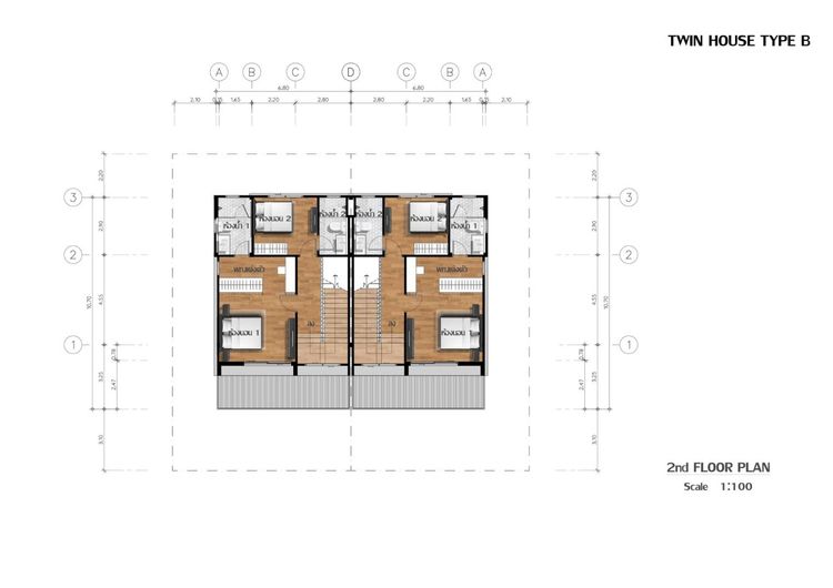 ภาพแบบบ้าน-บ้านแฝด