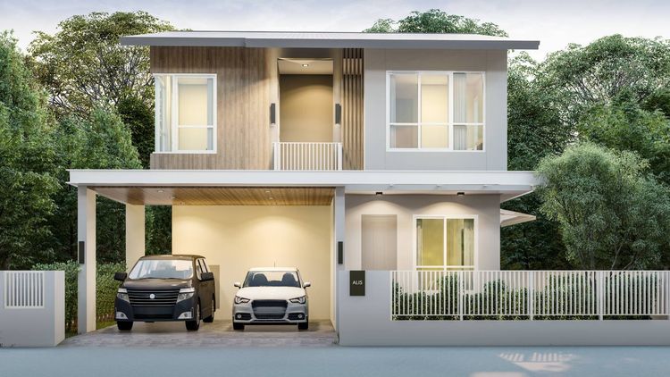 ภาพแบบบ้าน-บ้านเดี่ยว