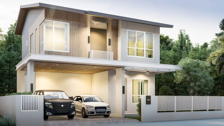 ภาพแบบบ้าน-บ้านเดี่ยว