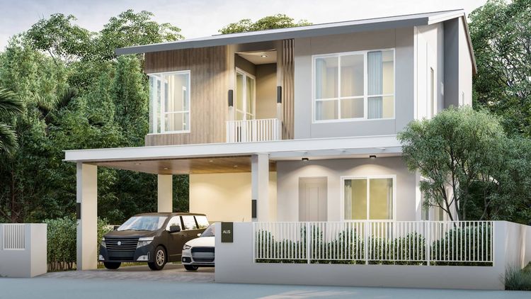 ภาพแบบบ้าน-บ้านเดี่ยว