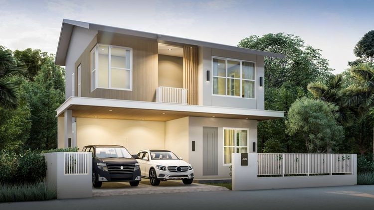 ภาพแบบบ้าน-บ้านเดี่ยว