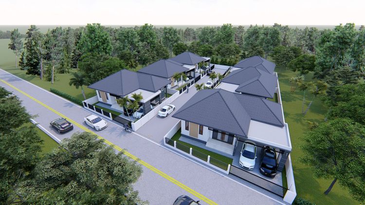 ภาพแบบบ้าน-คิริน วอเตอร์ ฟรอนท์