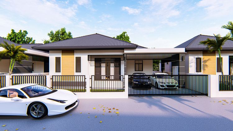 ภาพแบบบ้าน-คิริน วอเตอร์ ฟรอนท์