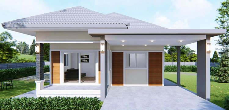 ภาพแบบบ้าน-โครงการบ้านชีวิตดี  The Great Life Khonkaen