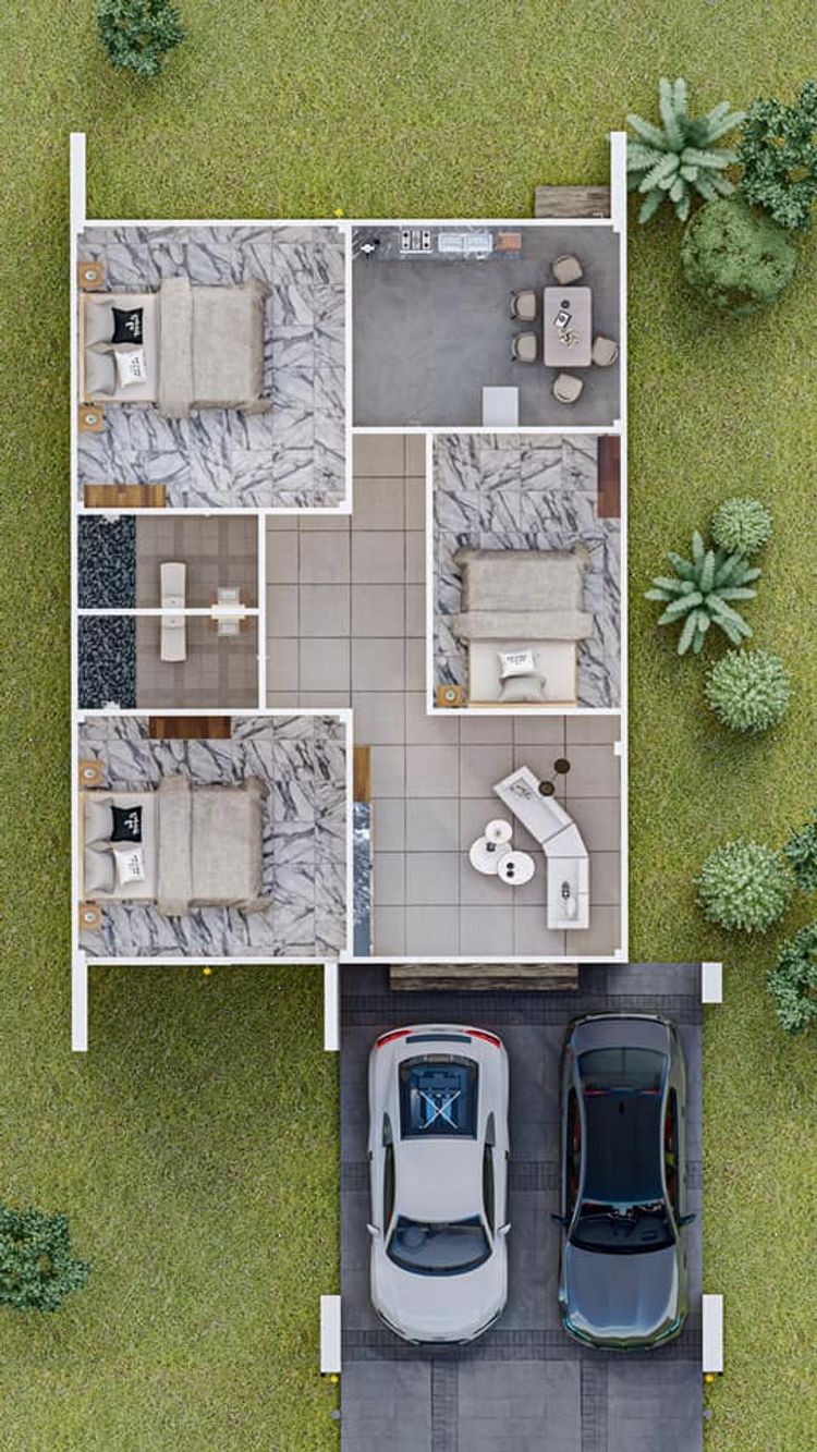 ภาพแบบบ้าน-บ้านเดี่ยว