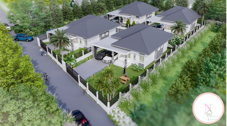 ภาพแบบบ้าน-ณิชามา บ้านเดี่ยว ขอนแก่น