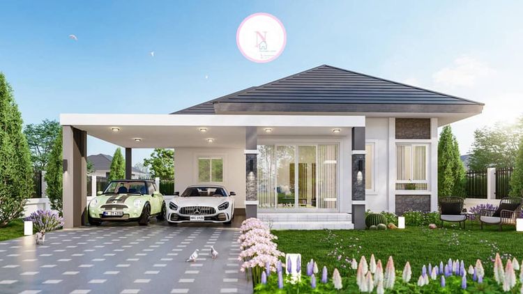 ภาพแบบบ้าน-ณิชามา บ้านเดี่ยว ขอนแก่น