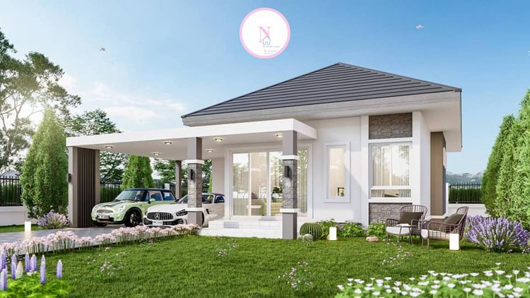 ภาพแบบบ้าน-ณิชามา บ้านเดี่ยว ขอนแก่น