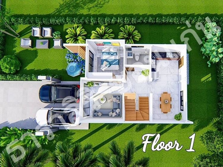 ภาพแบบบ้าน-โครงการ ธาราสิริ