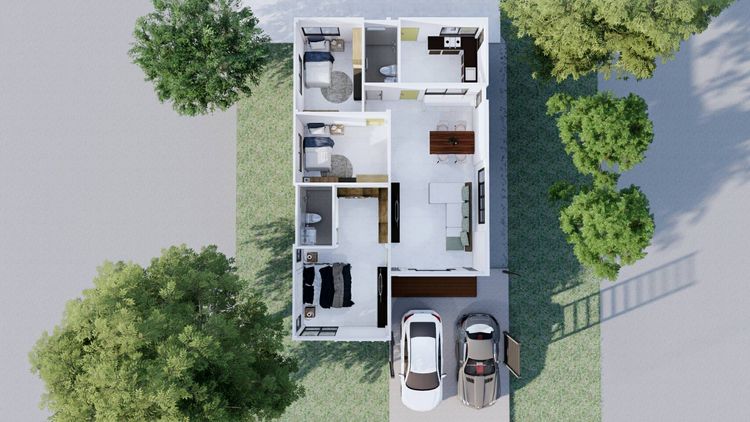 ภาพแบบบ้าน-บ้านมะลิวรรณมูจิ