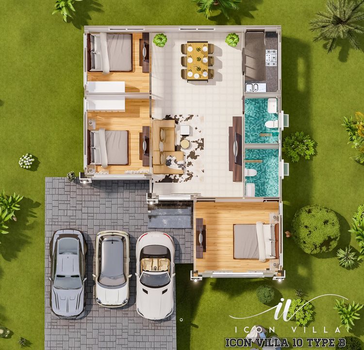 ภาพแบบบ้าน-Type B